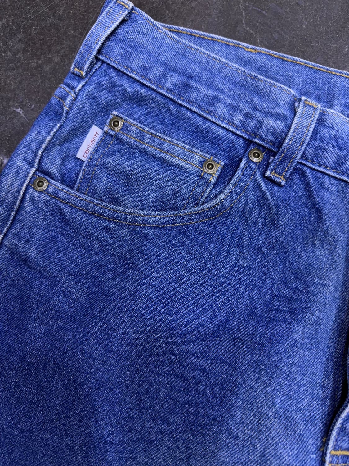 칼하트 빈티지 워싱 트래디셔널 핏 워크팬츠 데님팬츠 32 상품이미지4