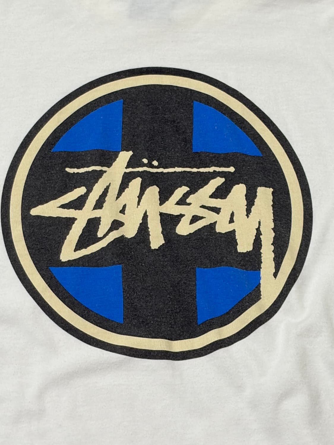20ss 스투시(Stussy) 크로스 닷 피그먼트 다이 티셔츠 상품이미지5
