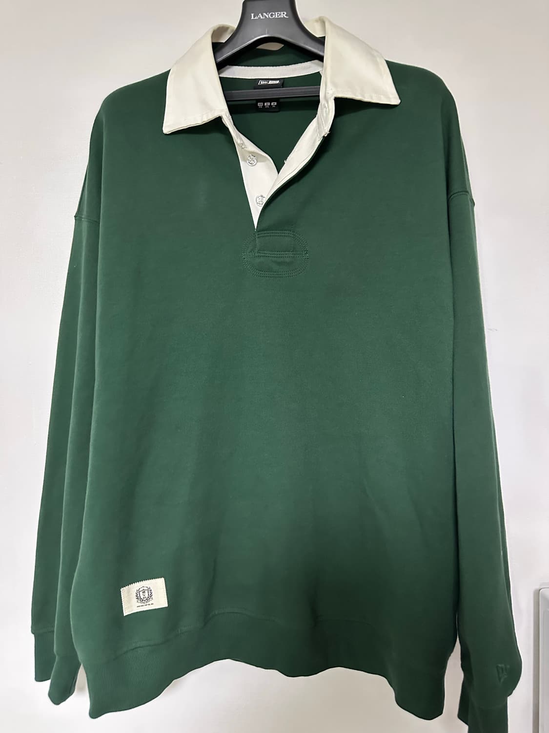 뉴에라 럭비티 그린 색상 2XL 상품이미지1