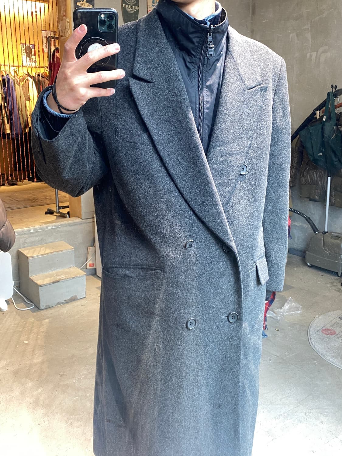 이태리 캐시미어 맥시코트 상품이미지3