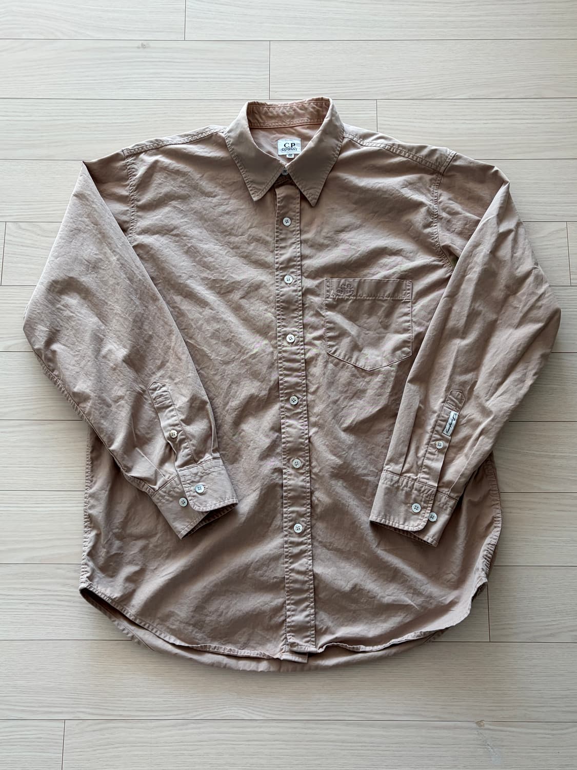 90s 올드 CP컴퍼니 나일론 코튼 셔츠 L (100-105) 상품이미지1