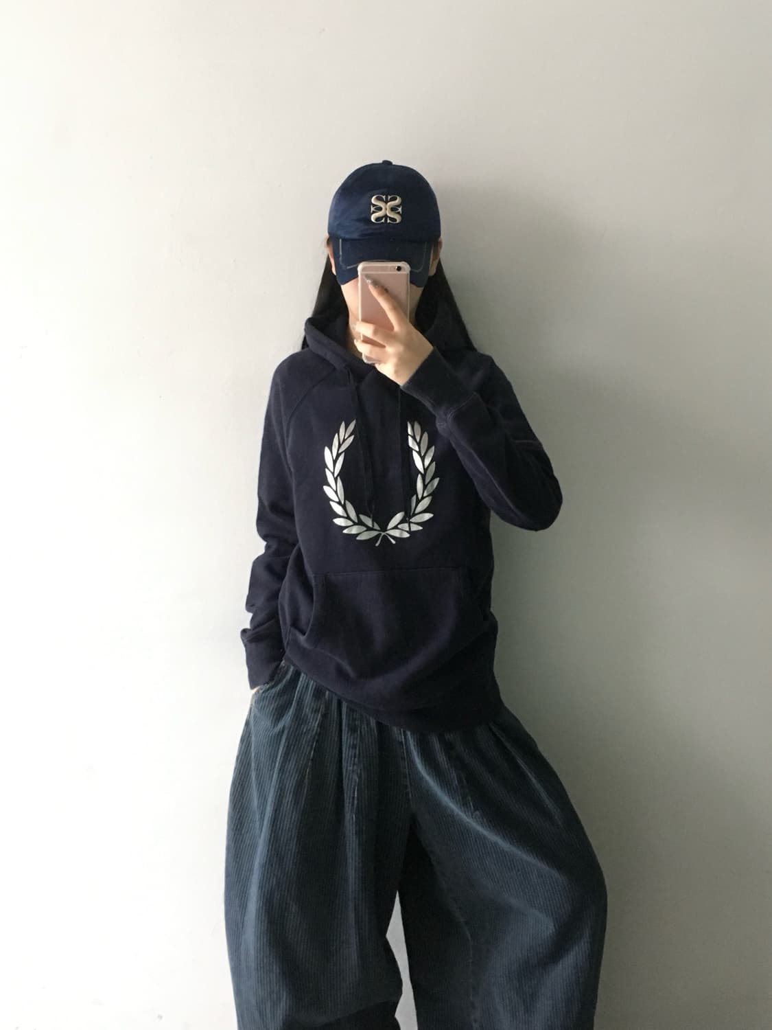 프레디페리 빅로고 후드티 상품이미지1