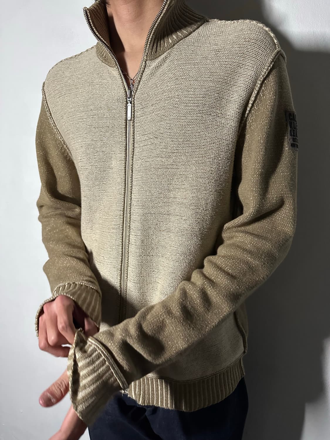 Calvin Klein Jeans Knit Zip-Up 상품이미지1