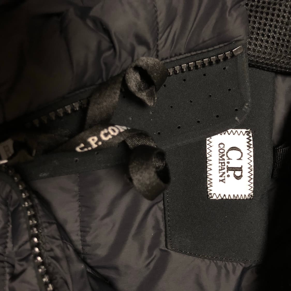 씨피컴퍼니 정품 패딩조끼 조끼 남성용 고글 후드 상품이미지6