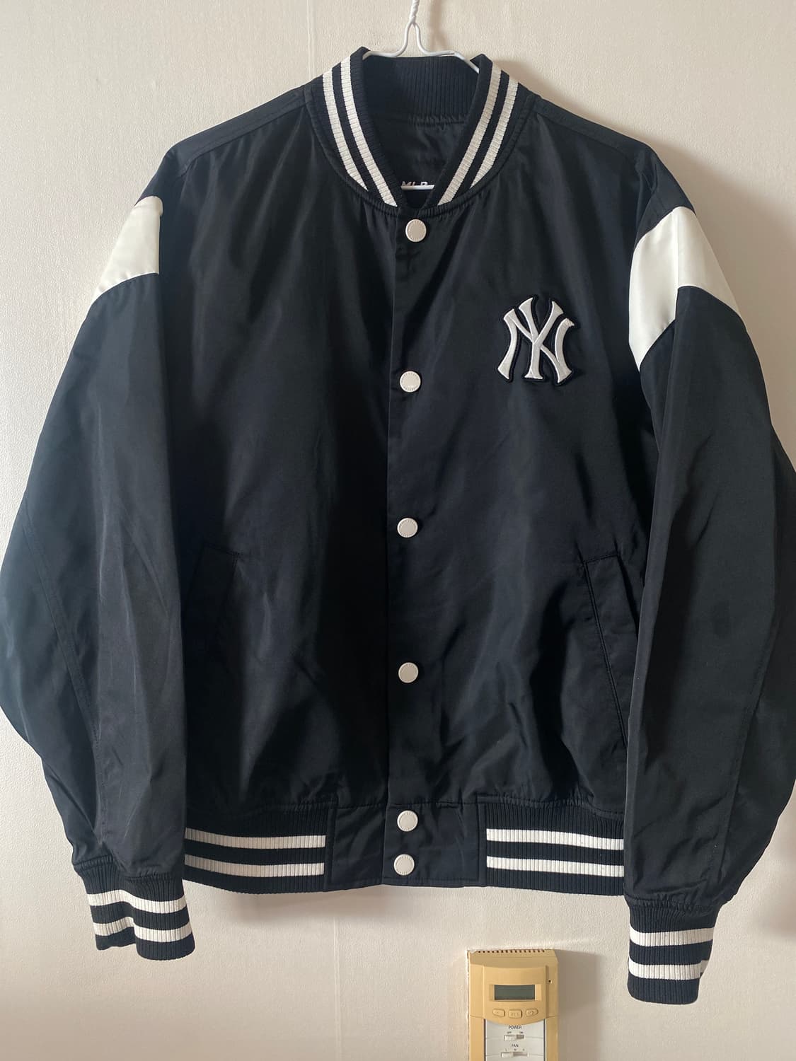 MLB 뉴욕 바시티 블랙 야구 점퍼 m 상품이미지1