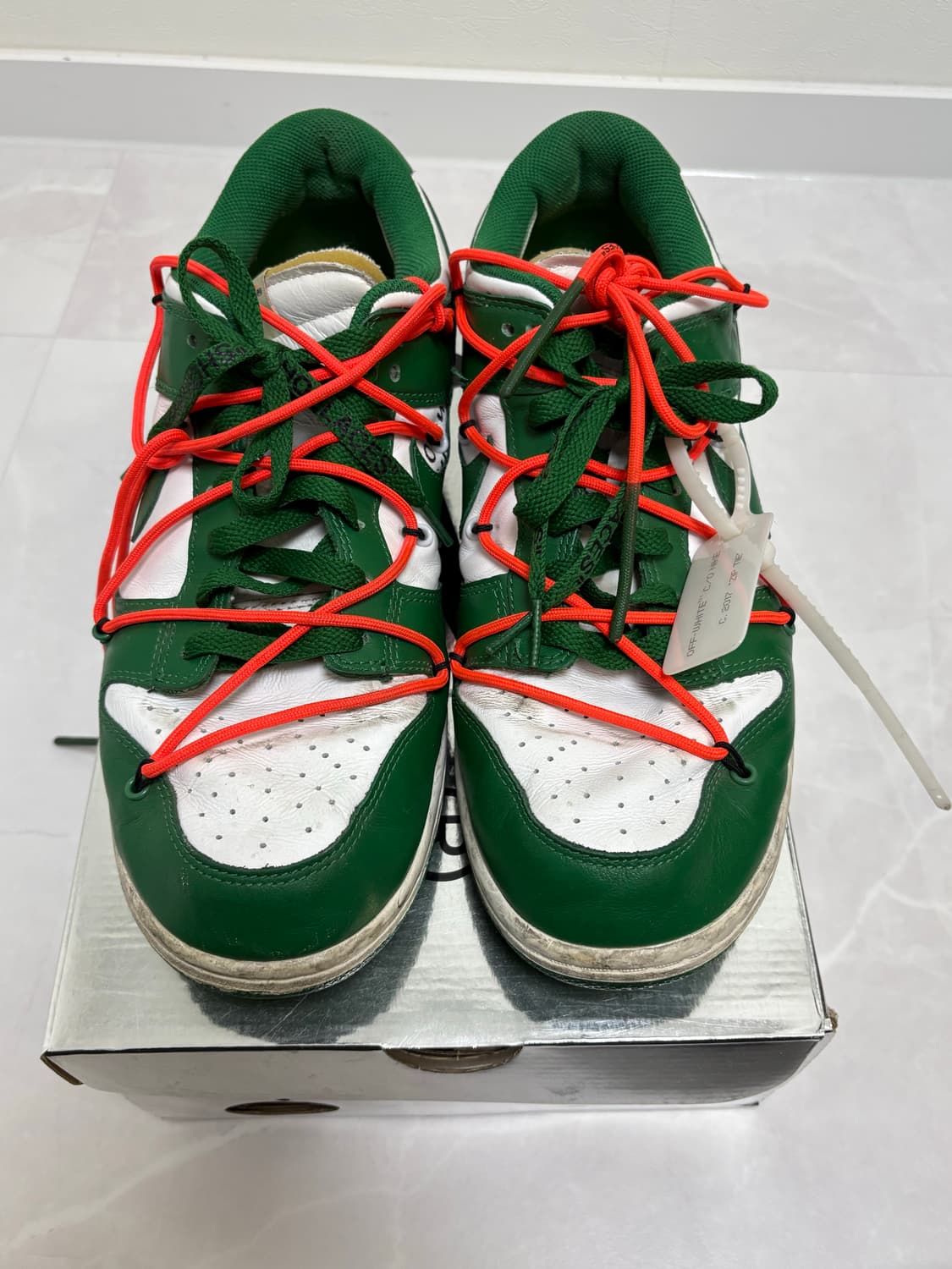 오프화이트 덩크 그린 상품이미지4