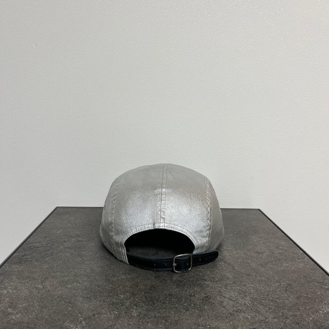 슈프림 워시드 실버 박스로고 캠프캡 모자 상품이미지4