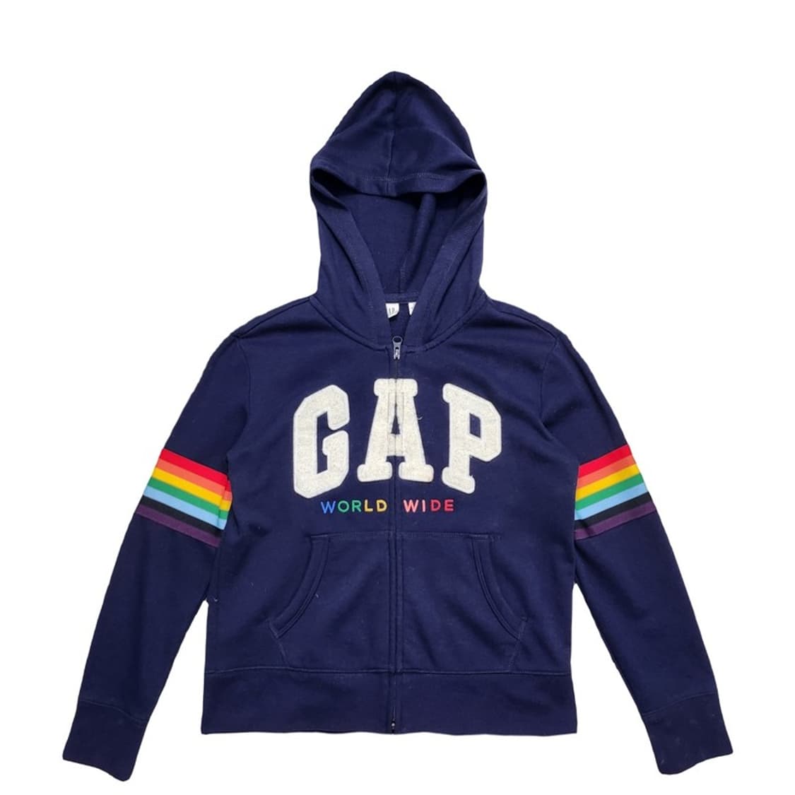 GAP KIDS 프린팅 레인보우 후드집업 XL (12) 상품이미지1
