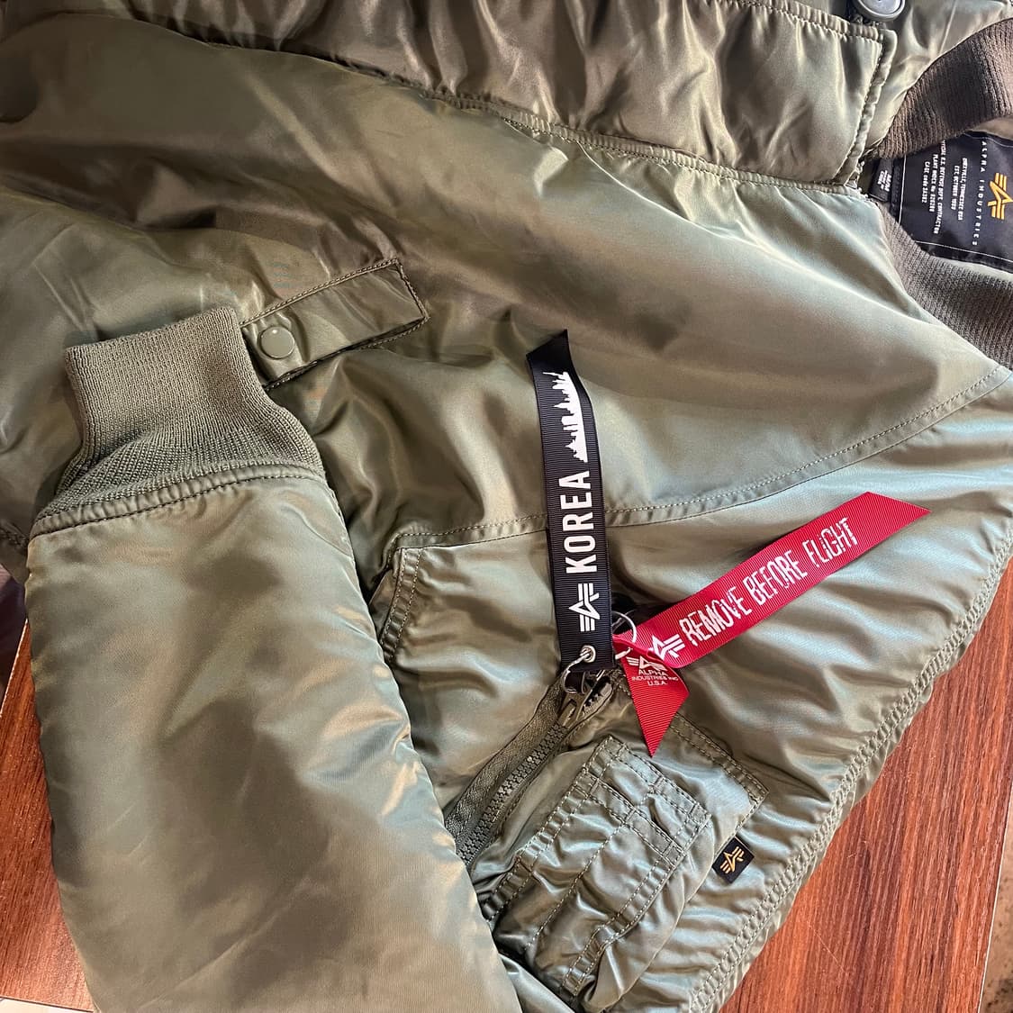 알파 인더스트리 N3B 숏 웨이스트 자켓 상품이미지5