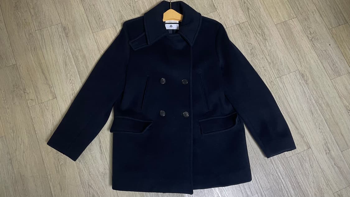 프론트로우 네이비 반코트 팝니다! 상품이미지2