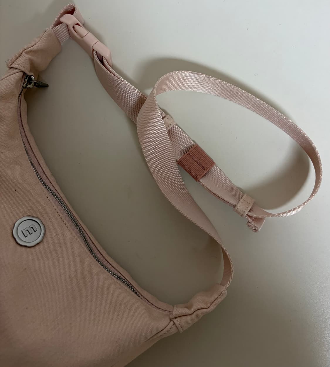 미닛뮤트 클로 웨이스트 백 워싱 핑크 상품이미지3