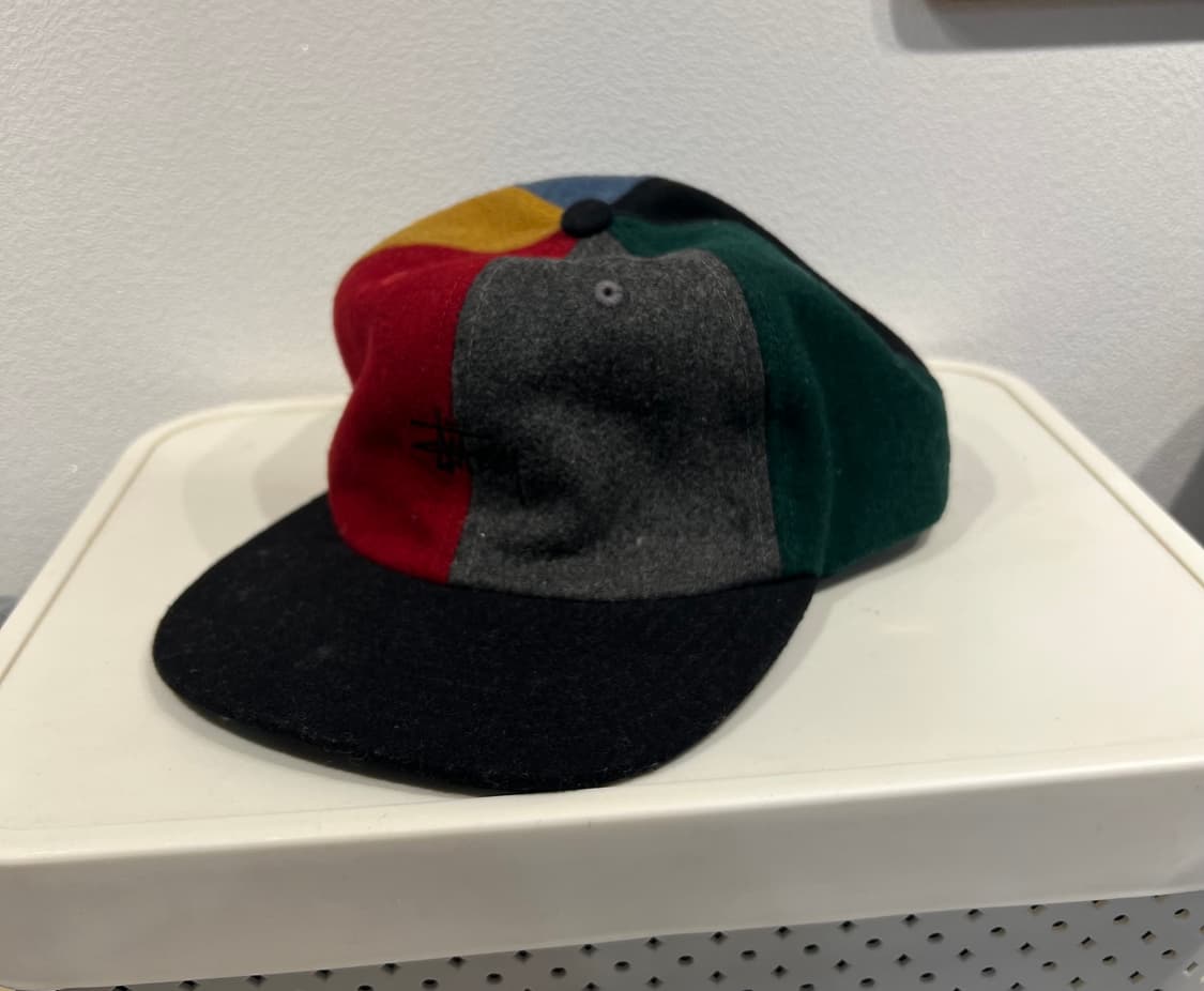 스투시 6패널 울캡 상품이미지1