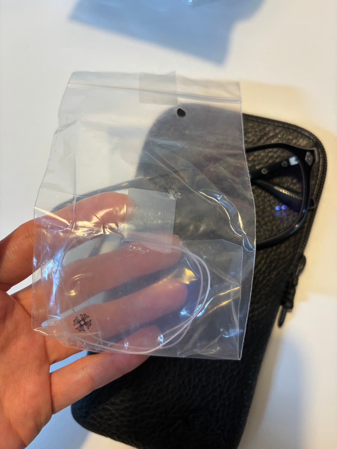 크롬하츠 지퍼 안경 블랙 상품이미지7