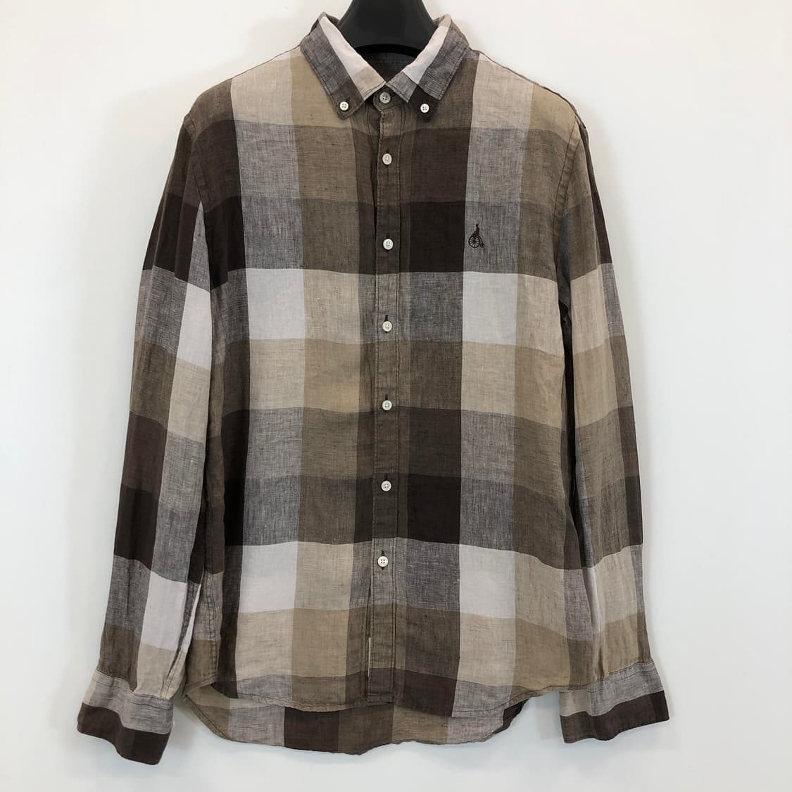 빈폴 퓨어린넨 자수로고셔츠 105 상품이미지1