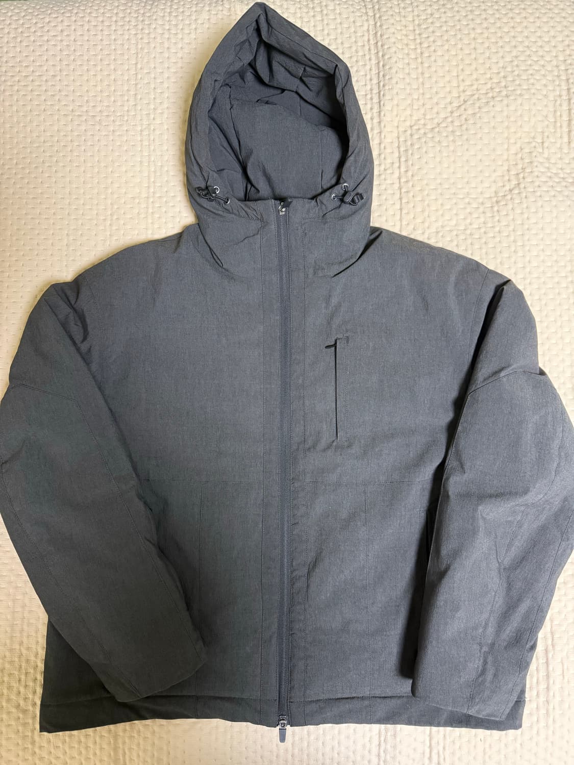 비긴202 스트럭처 후디 차콜 1Size 상품이미지2