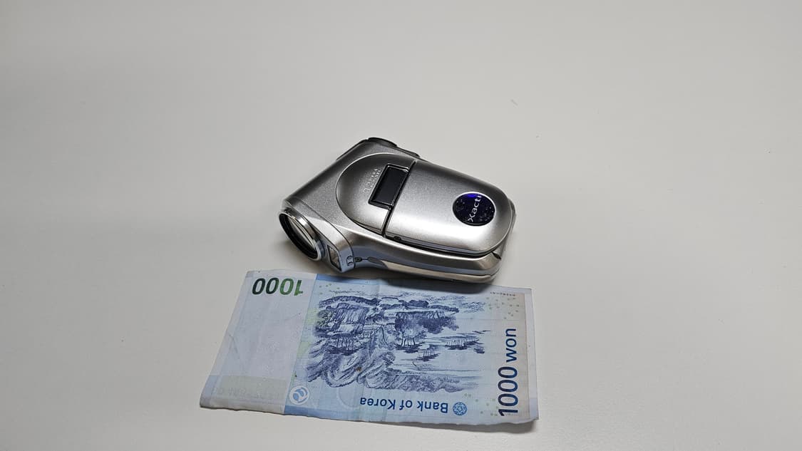 작례O 세계 최초 포켓 캠코더 작티 c1 핸디캠 무비카메라 비디오카메라 상품이미지1