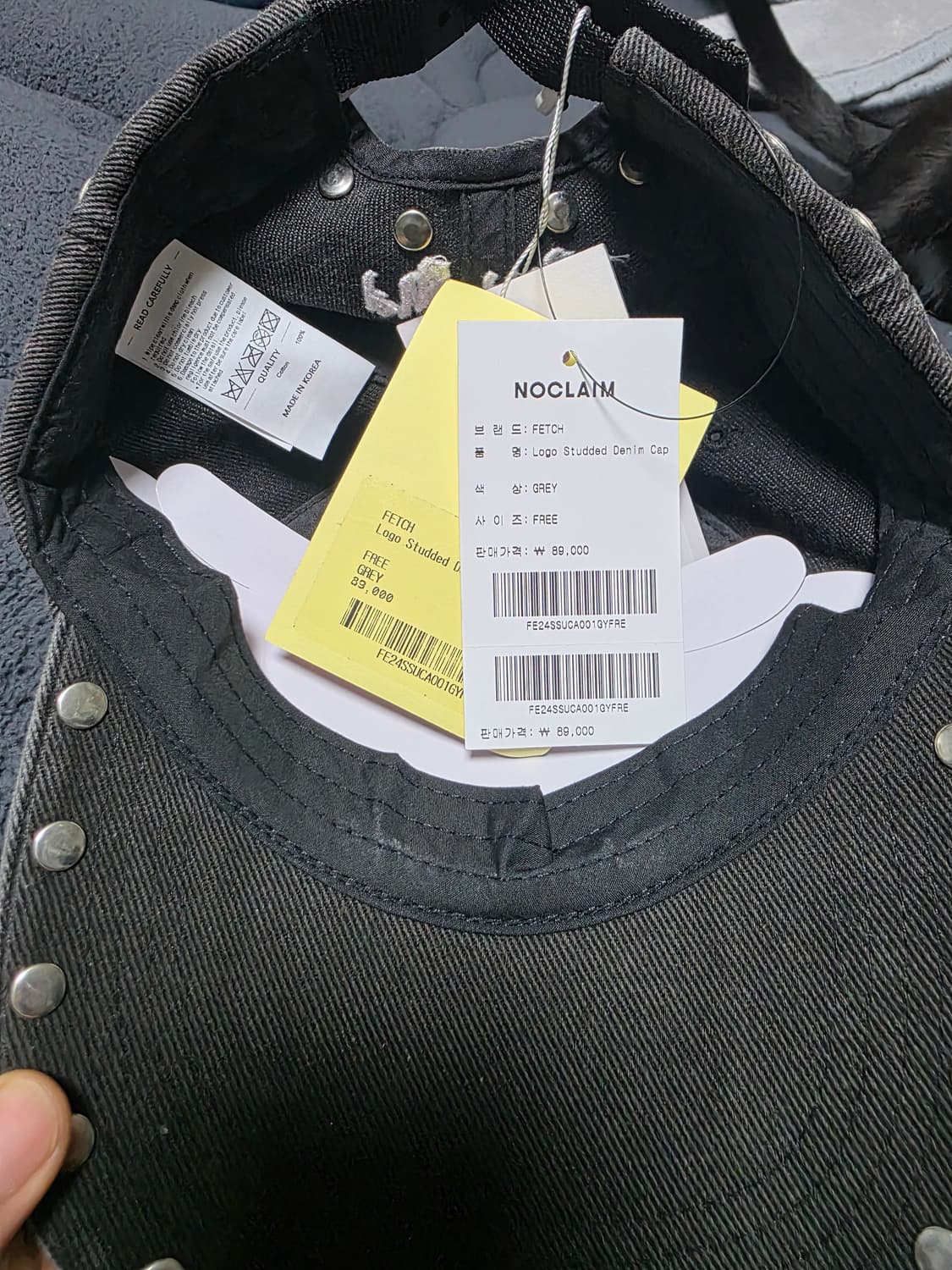 페치 로고 스터드캡 상품이미지2