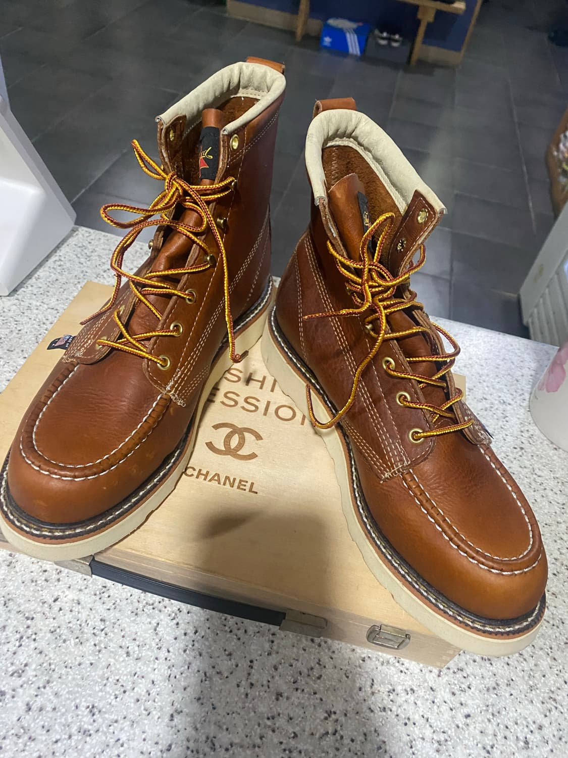 Thorogood 목토 워크 부츠 Made in USA(새상품) 상품이미지2