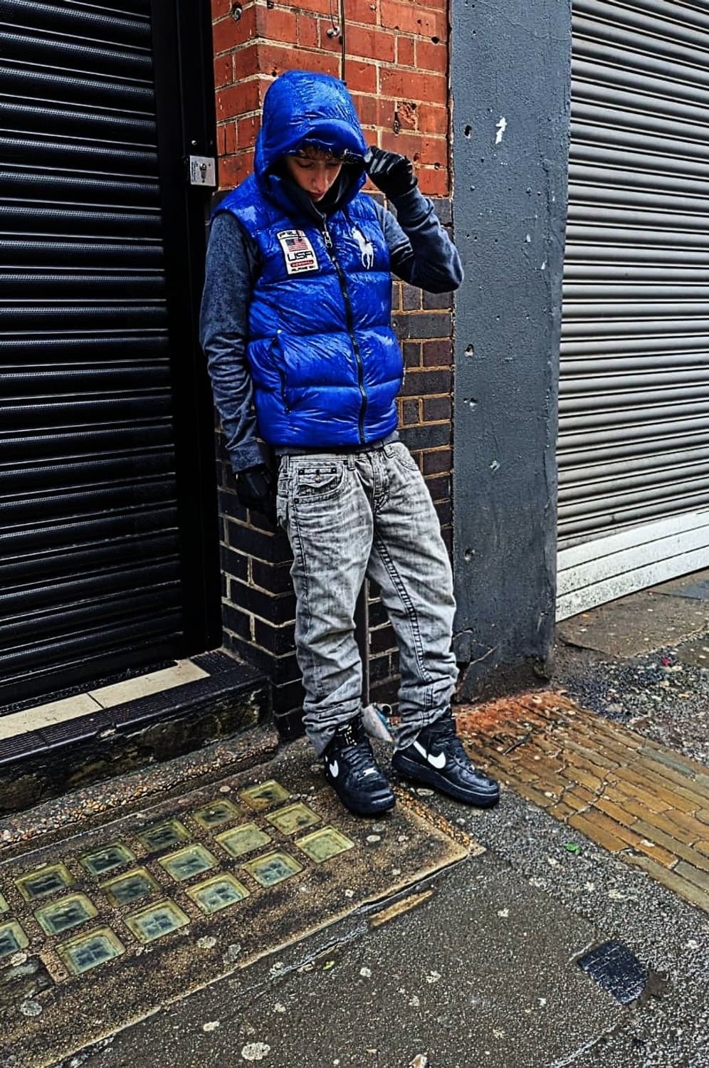 폴로 빅포니 패딩 조끼 Polo big pony puffer vest 상품이미지1