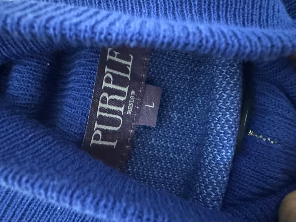 비슬로우 블루 본 집업 L사이즈 상품이미지2