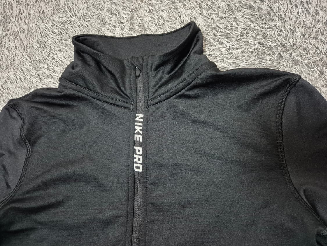 나이키 프로 여성 기모 하프 집업셔츠 L 상품이미지2