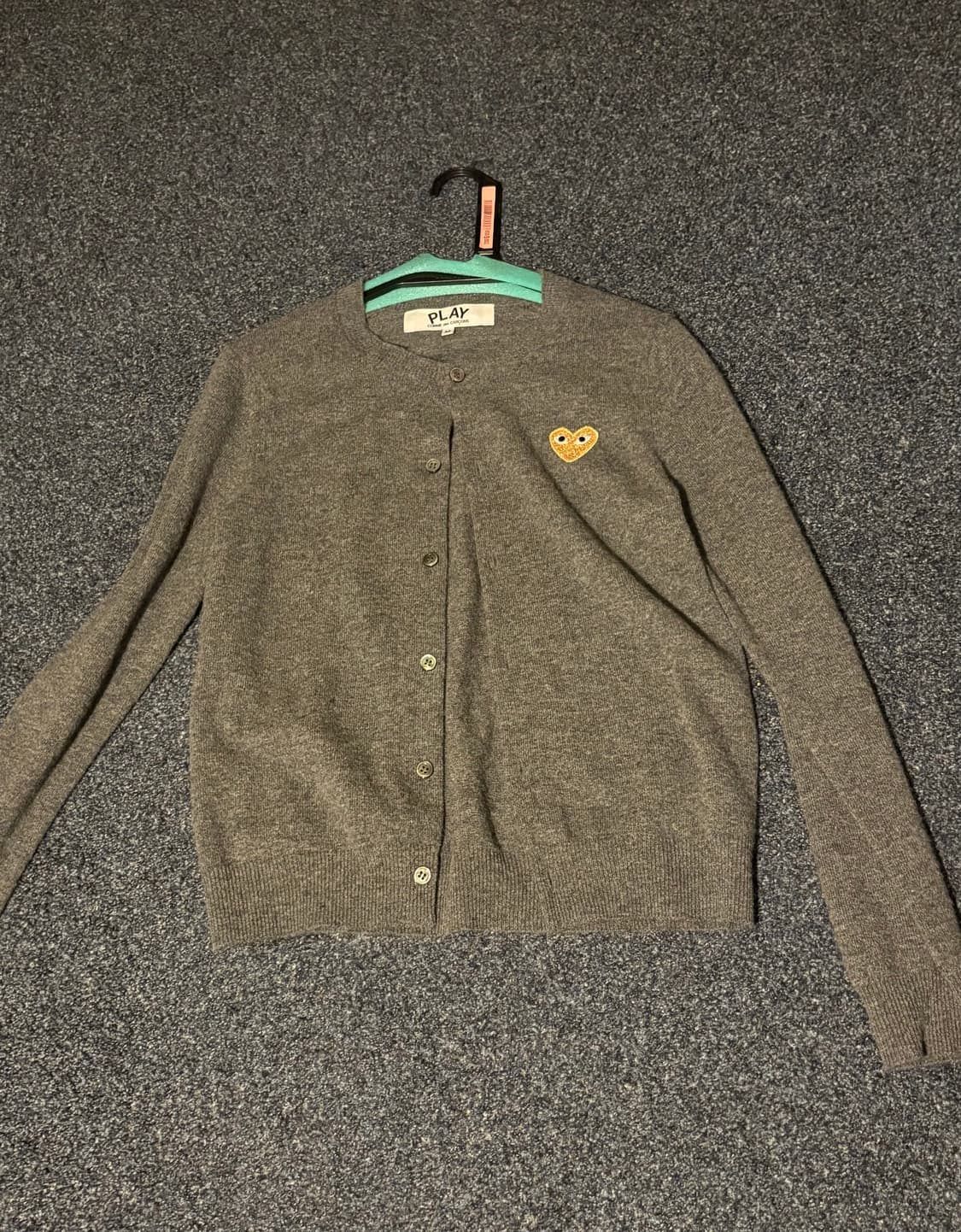 꼼데가르송 골드 와펜 가디건 상품이미지1