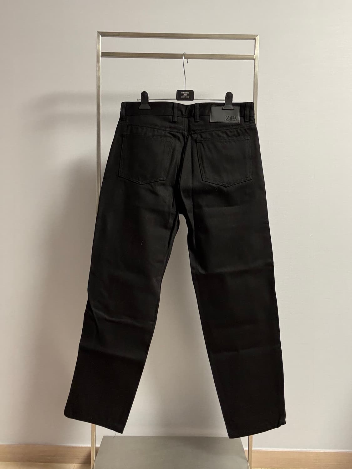 ZARA 블랙 데님 팬츠 32 상품이미지3