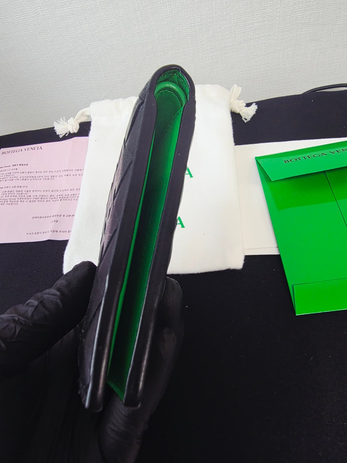 보테가베네타 인트레치아토 투톤반지갑 상품이미지5