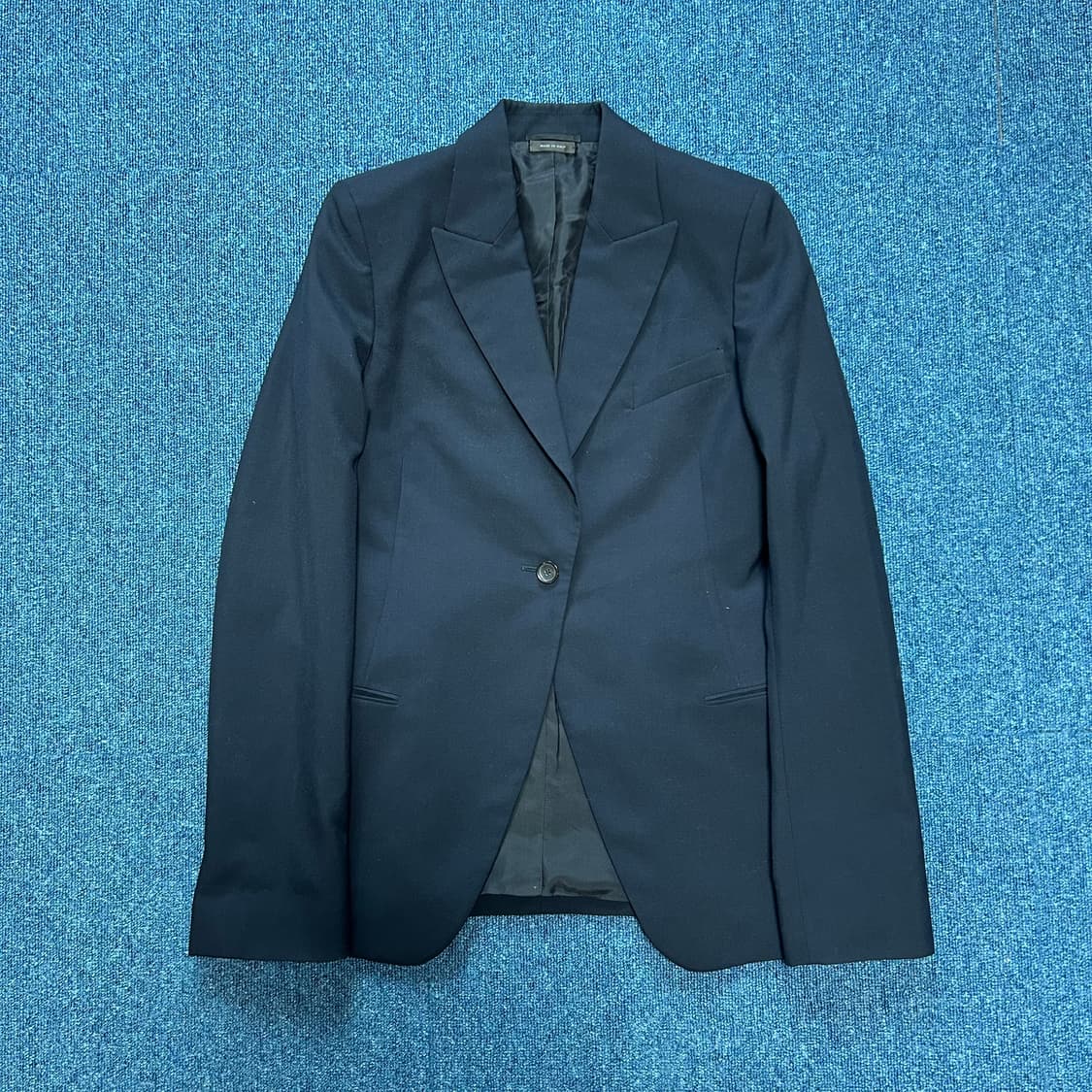 질샌더 네이비 싱글 블레이저 자켓 상품이미지1