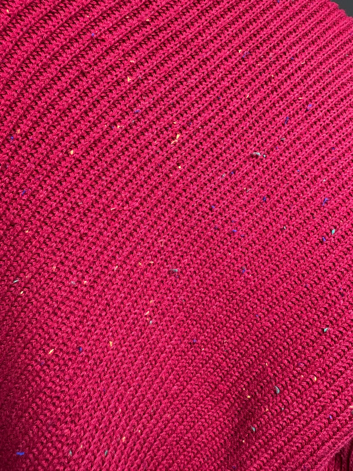 [2] 노운 넵 얀 크루넥 가디건 (레드) 상품이미지6