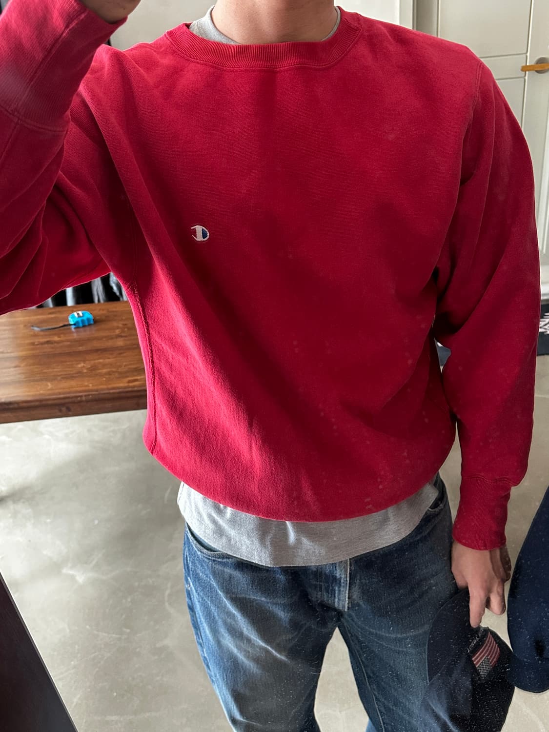 90s Champion Reverse Weave 스웻셔츠 상품이미지1