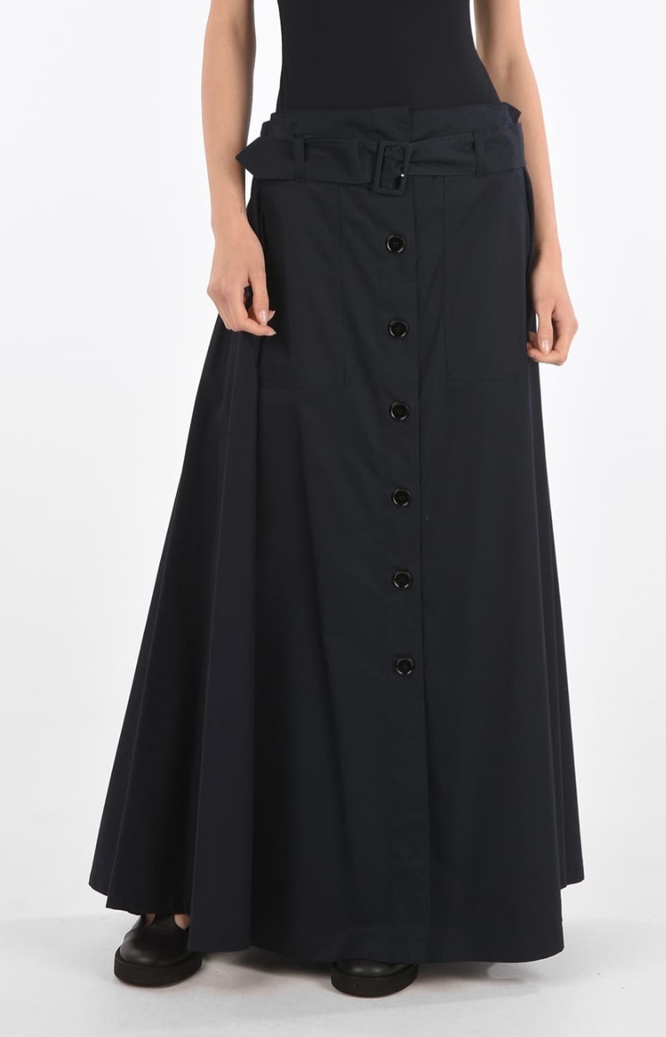 [MM6] 2포켓 벨트 스커트 상품이미지9