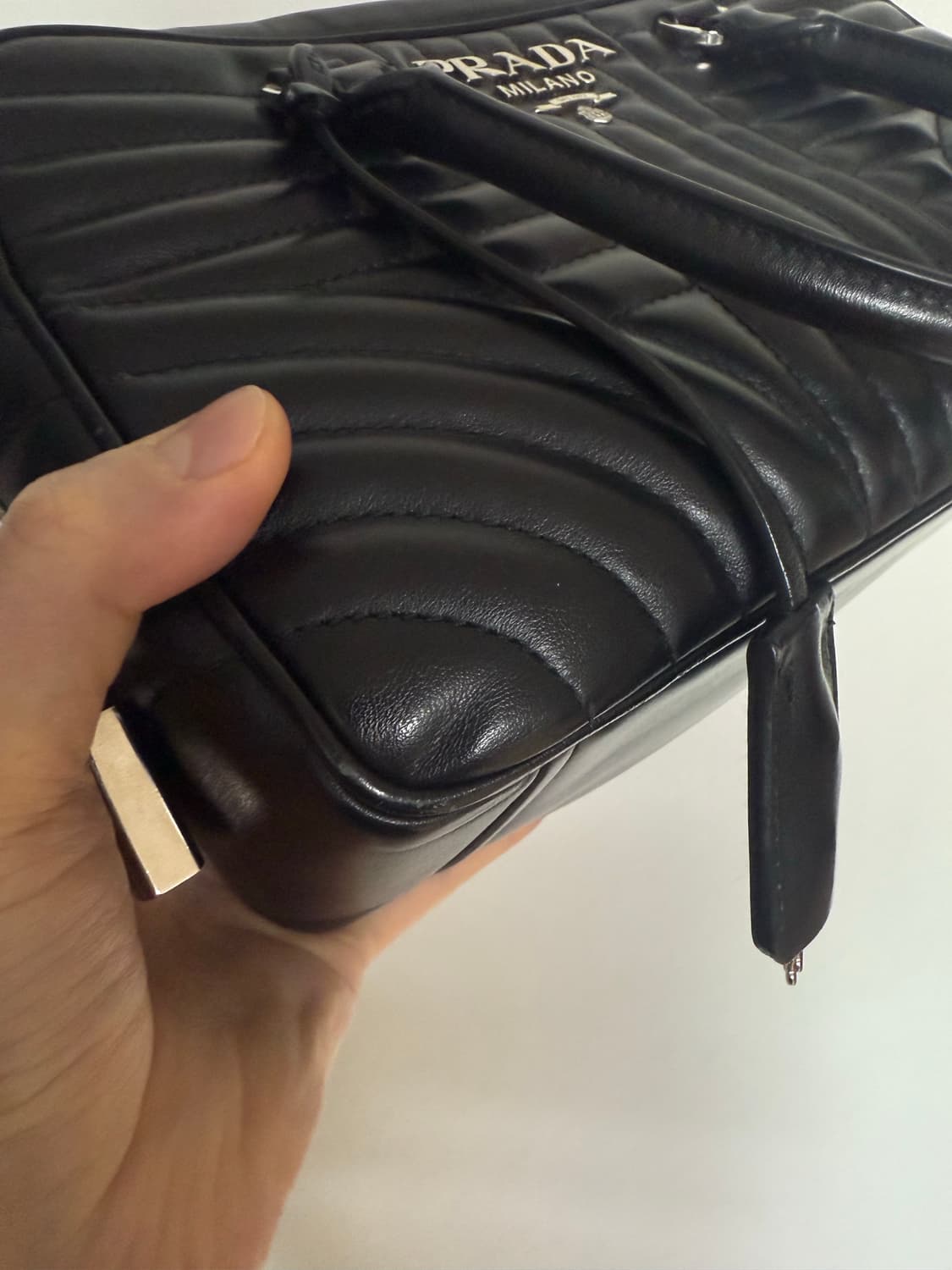 프라다 다이아그램 스퀘어 투웨이백 상품이미지5