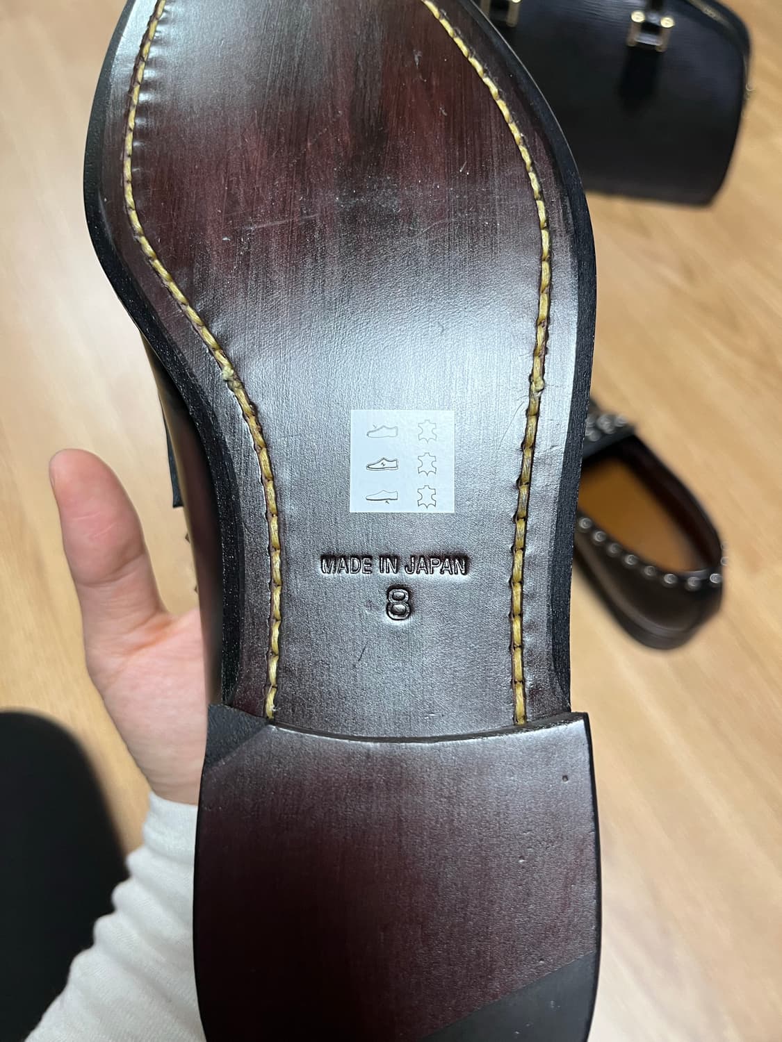 준야와타나베 스터드 로퍼 8사이즈 새상품 상품이미지3