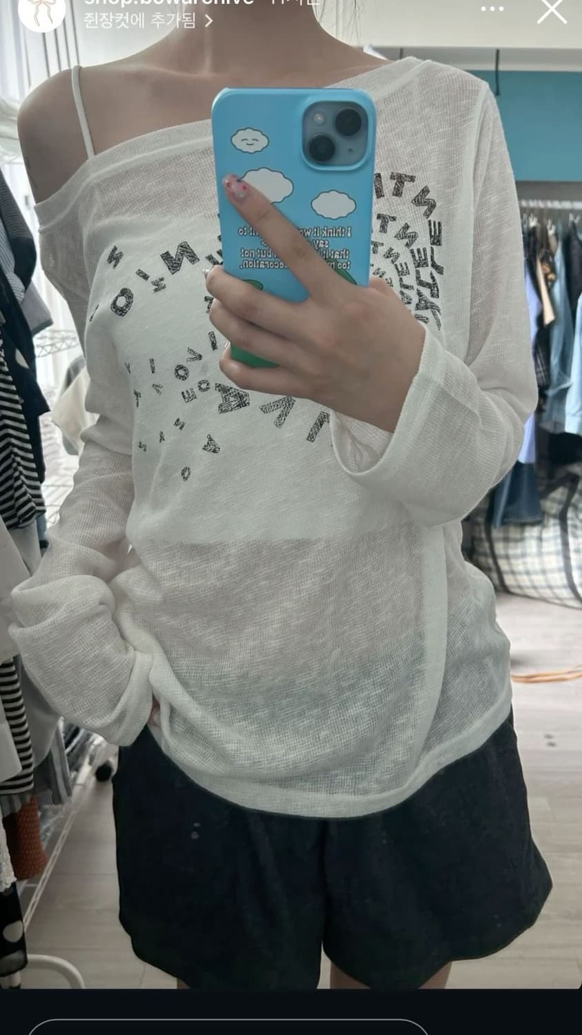 보우아카이브/빈티지가을 오프숄더 롱슬리브 상품이미지2