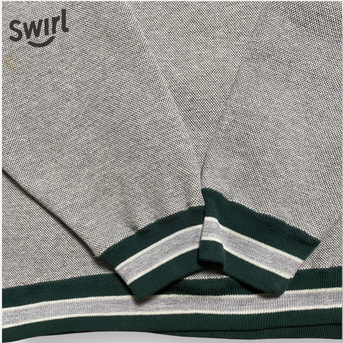 🌊BAC 자가드 스웻셔츠 상품이미지5