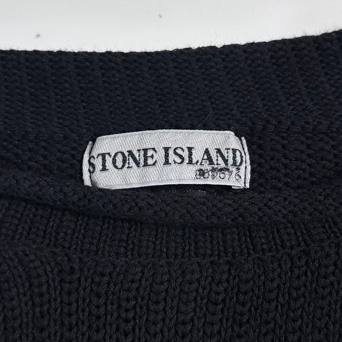 90s 스톤아일랜드 롤넥 코튼니트  상품이미지6