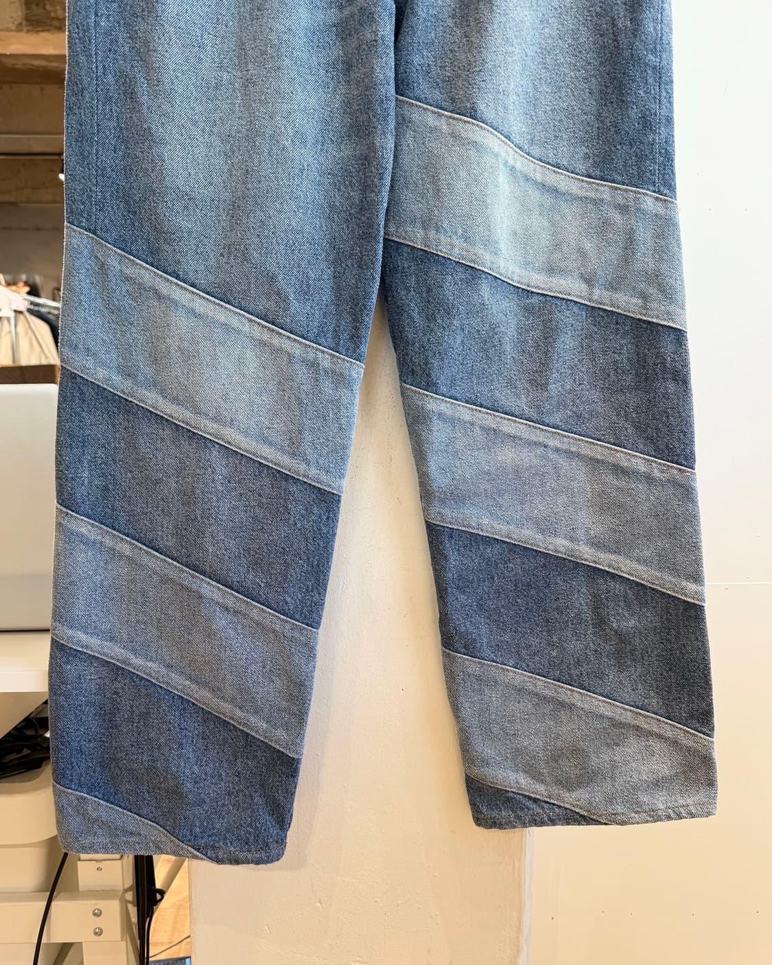 가니 미시 크롭 데님 팬츠  상품이미지4