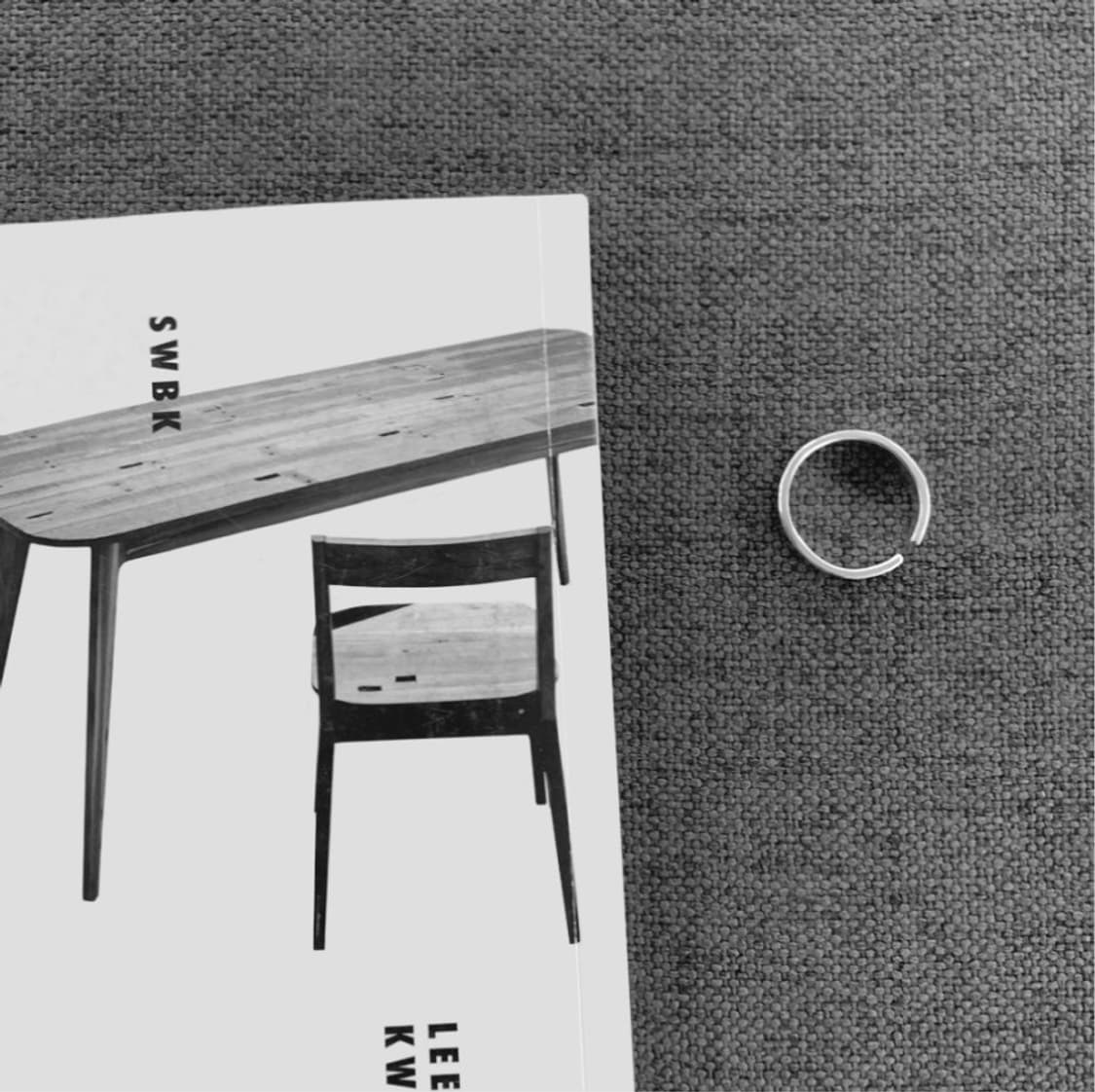 Mens) 925 Fade Silver Ring 상품이미지2