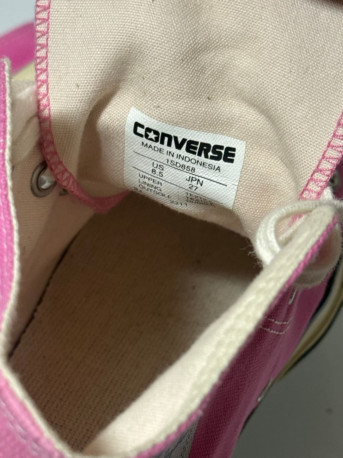 컨버스 올스타 US 에이지드 핑크 270 상품이미지5