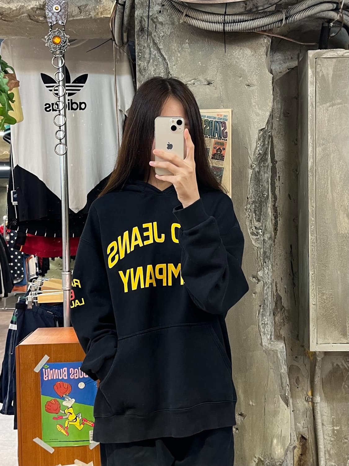 폴로 진스 후드티 네이비 L #csz450 상품이미지2