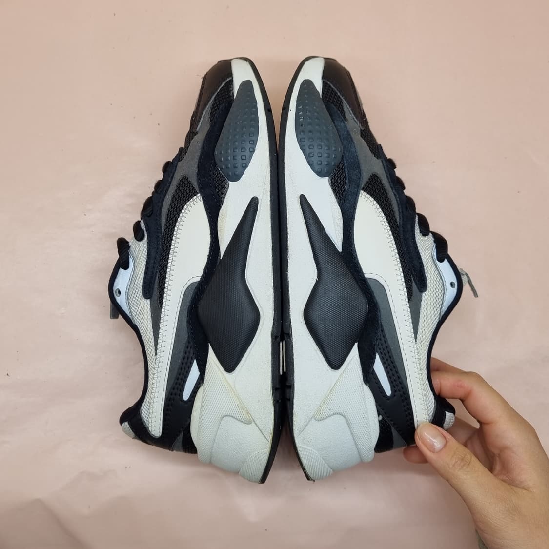 푸마 RS-X 3 블랙 화이트 운동화 240 상품이미지5