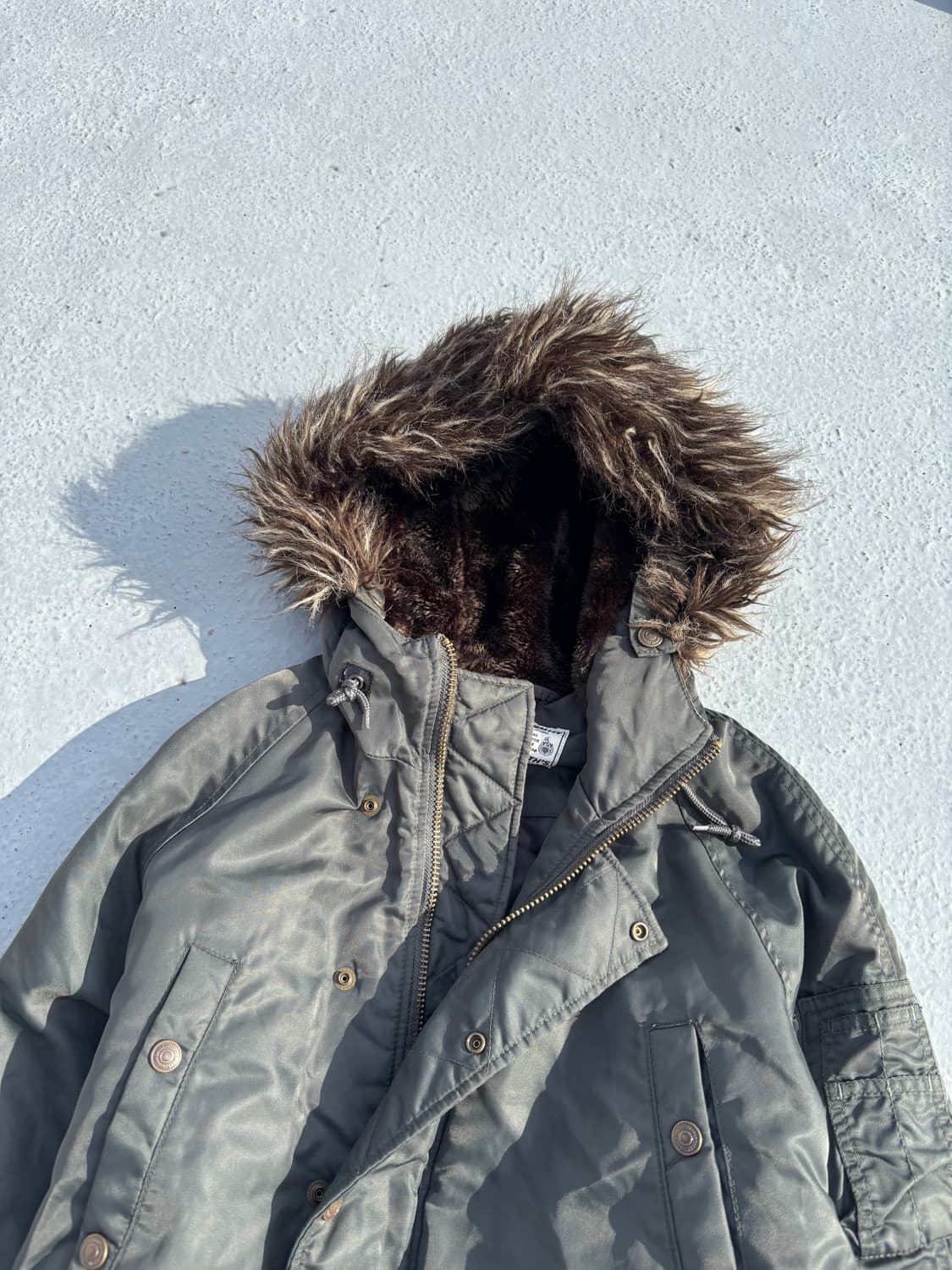 “Authentic” Y2K Moor Fur Padded Parka 상품이미지7