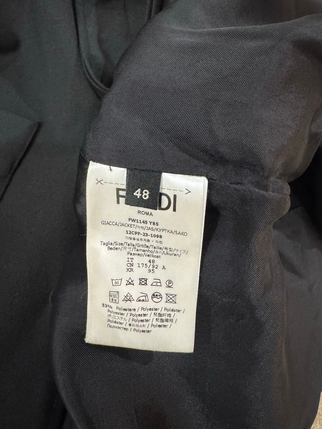 펜디 로고 패치 셔츠 상품이미지6