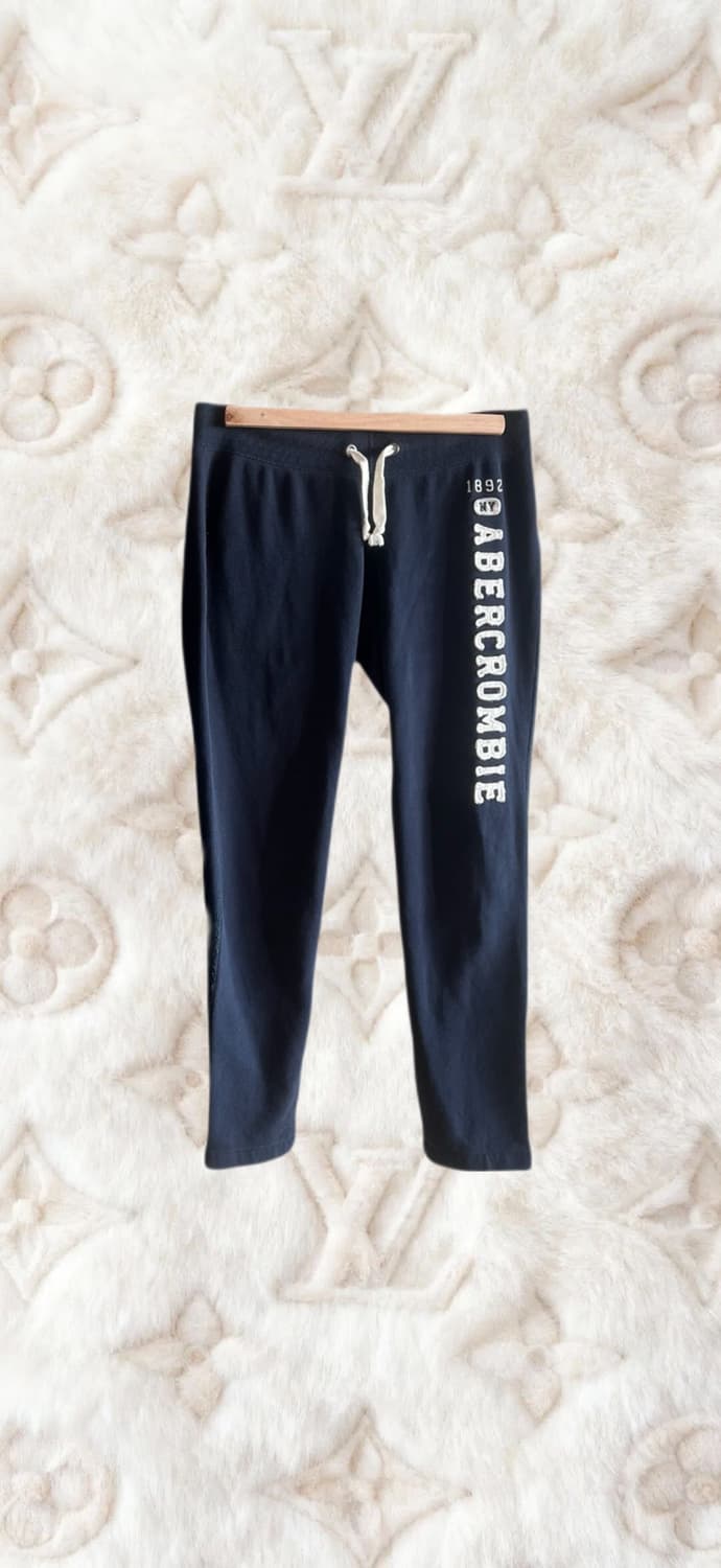 Y2k Abercrombie 아베크롬비 클래식 네이비 후드 팬츠 셋업 S 상품이미지8