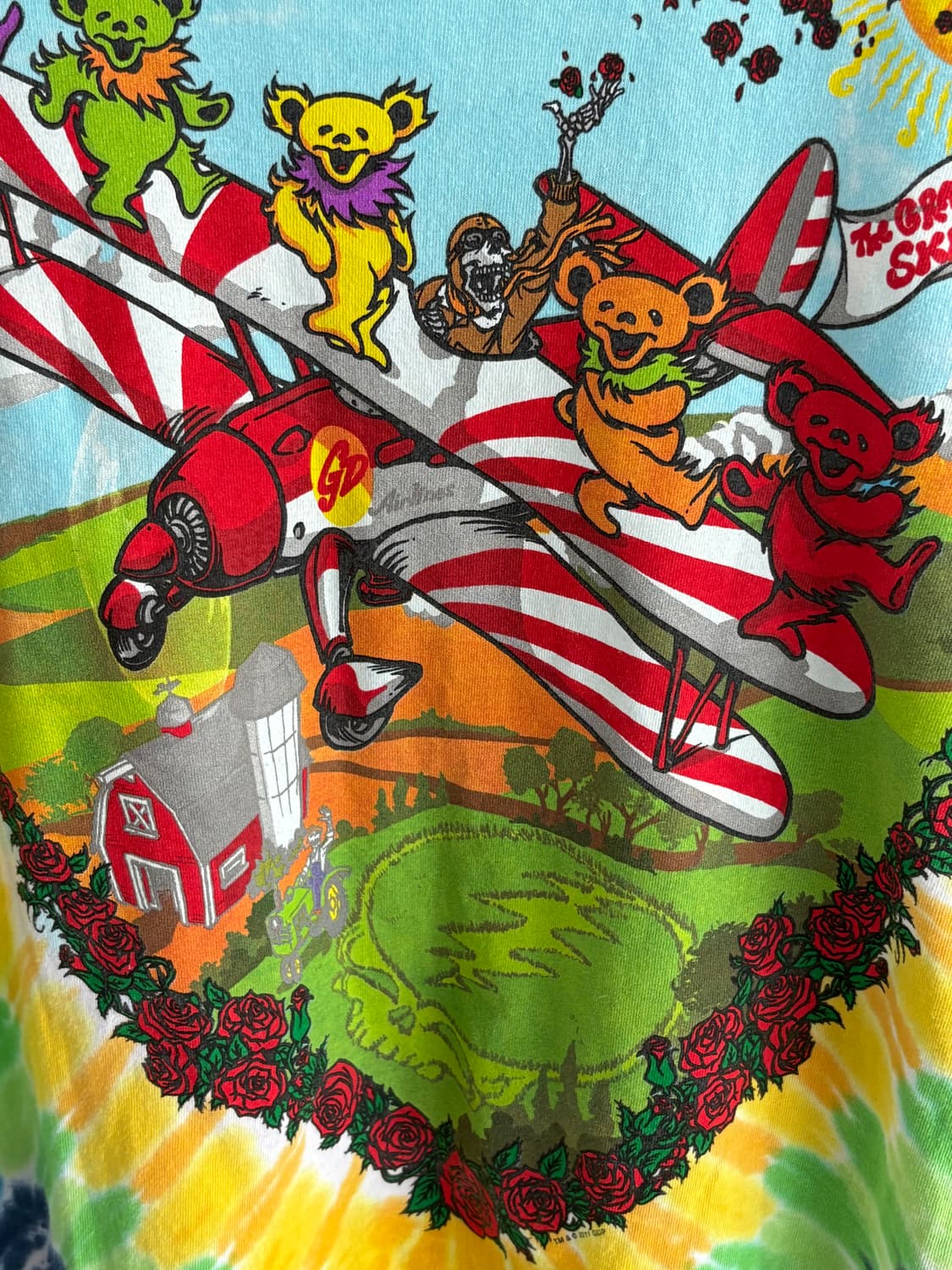 Liquid Blue 리퀴드블루 그레이트풀 데드 반팔 티 상품이미지5