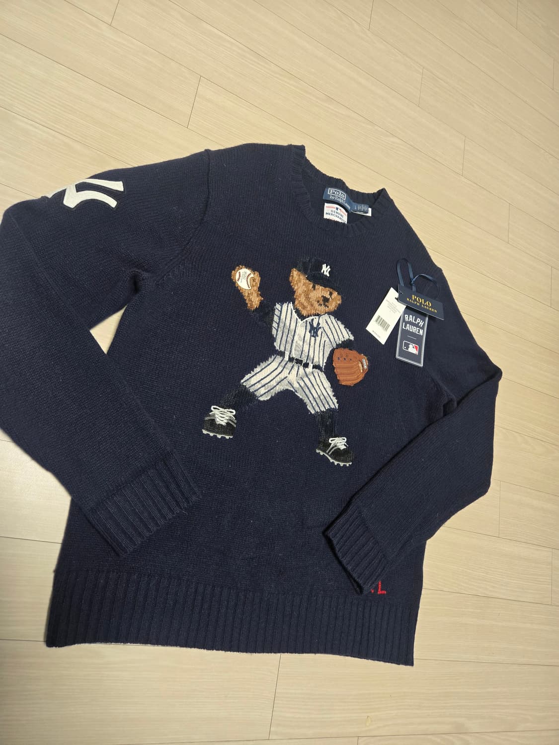 엠엘비 MLB 양키스 베어 니트 상품이미지2