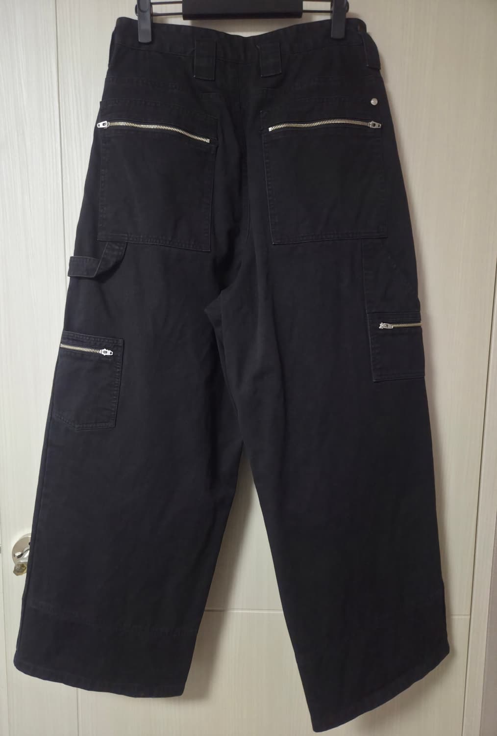 [L] 이에이 카펜터 팬츠 블랙 상품이미지3