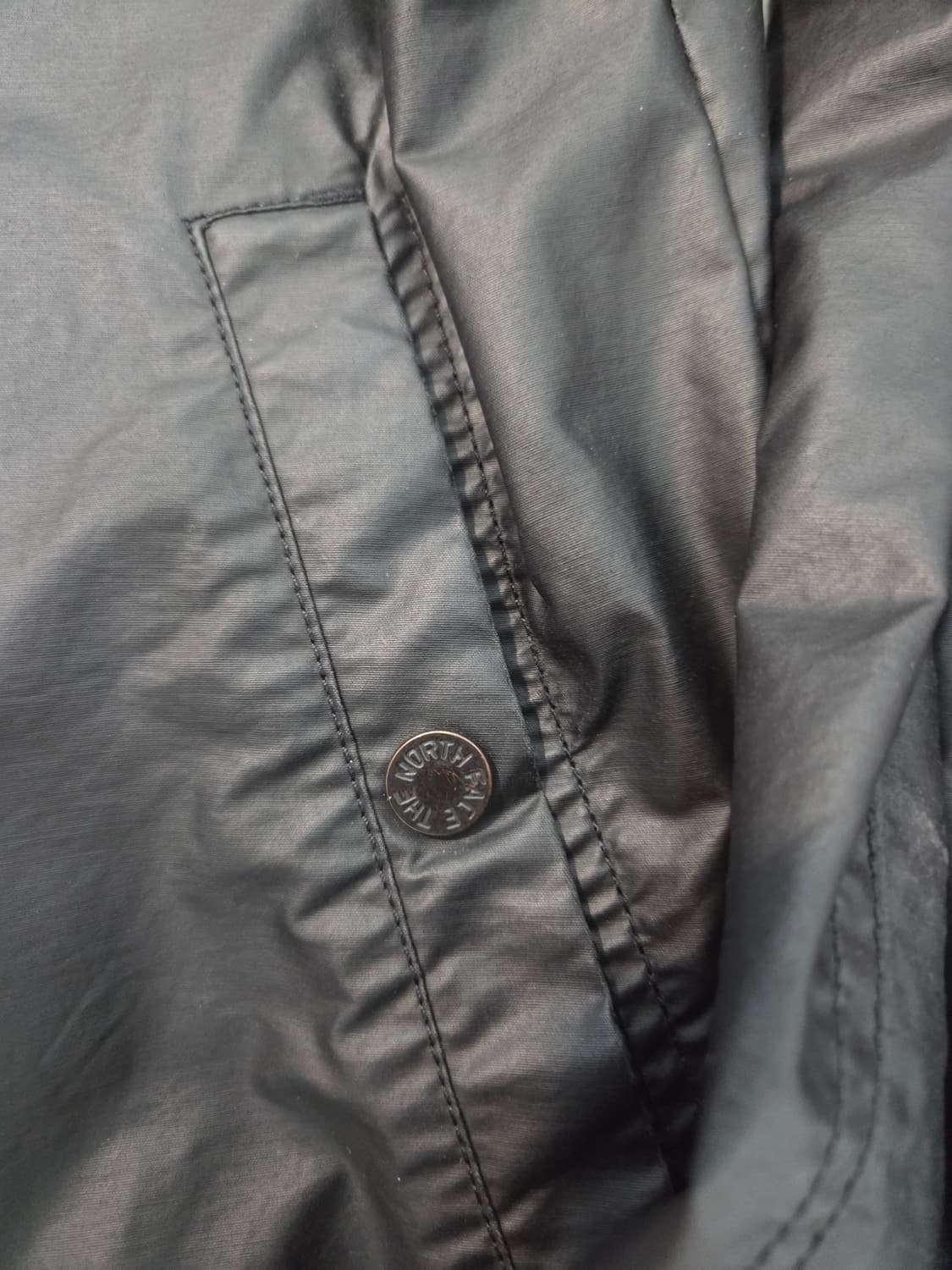 노스페이스 블랙 코팅 블루종 자켓 상품이미지3