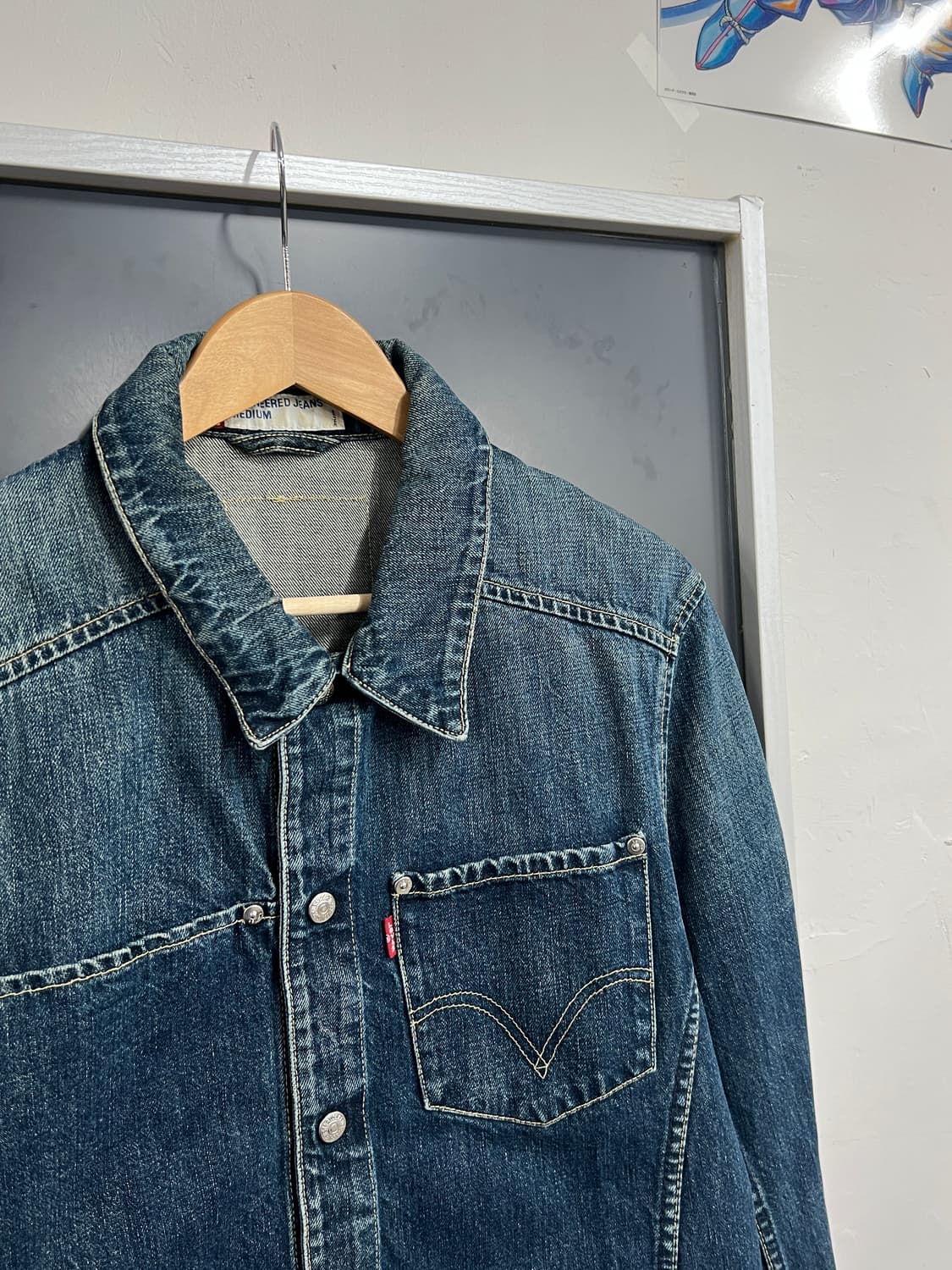 Levis 리바이스 엔지니어드 데님 트러커 자켓 상품이미지2